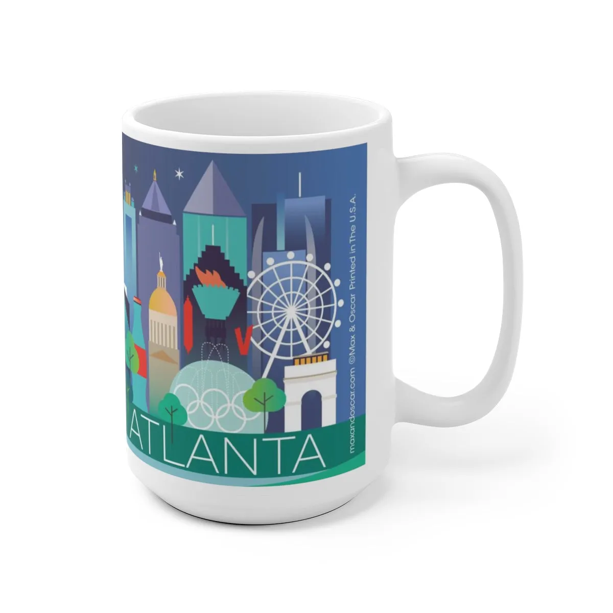 ATLANTA 11 OZ OR 15 OZ CERAMIC MUG