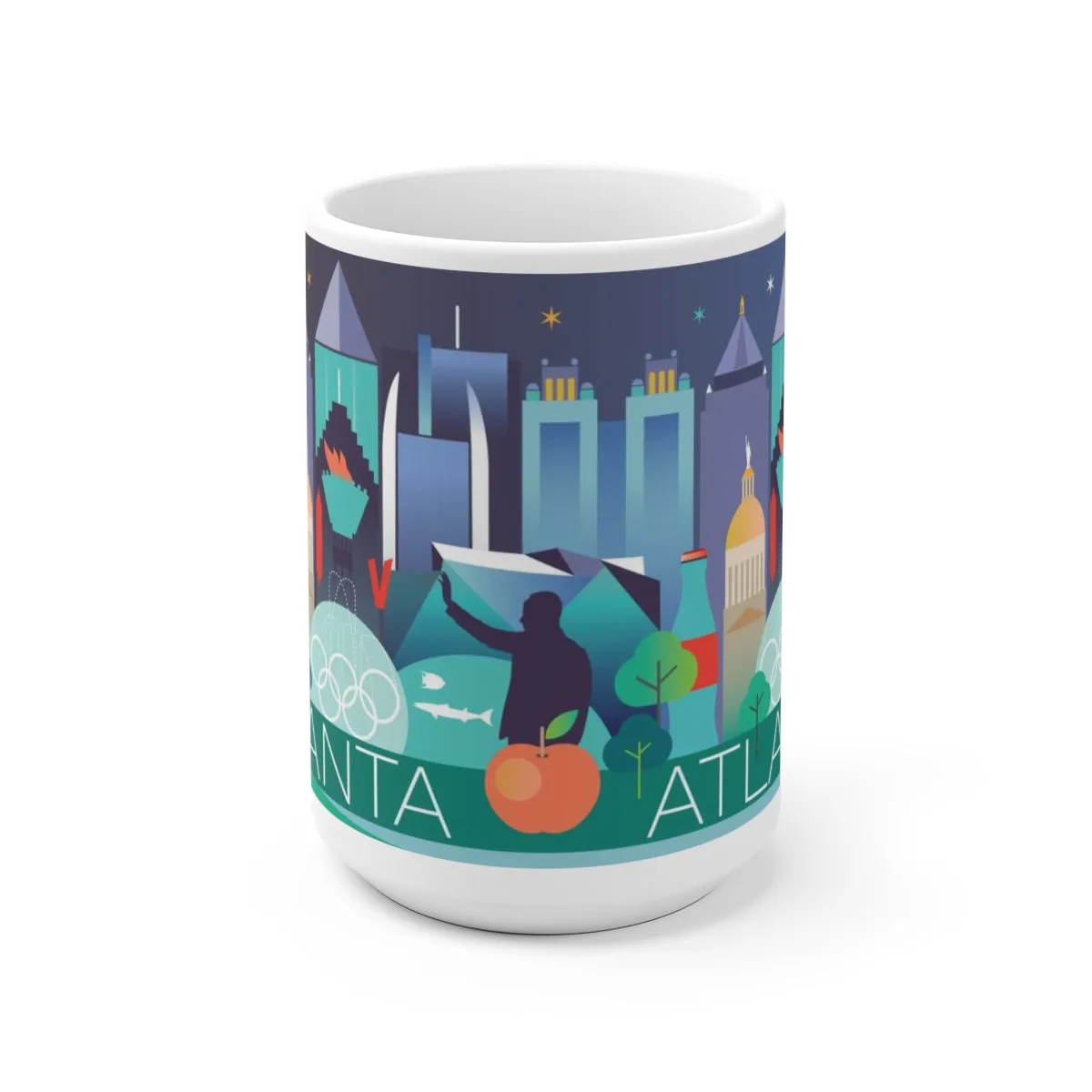 ATLANTA 11 OZ OR 15 OZ CERAMIC MUG