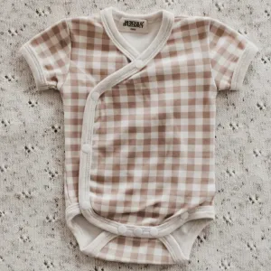 Bodysuit Short Sleeve - Gingham