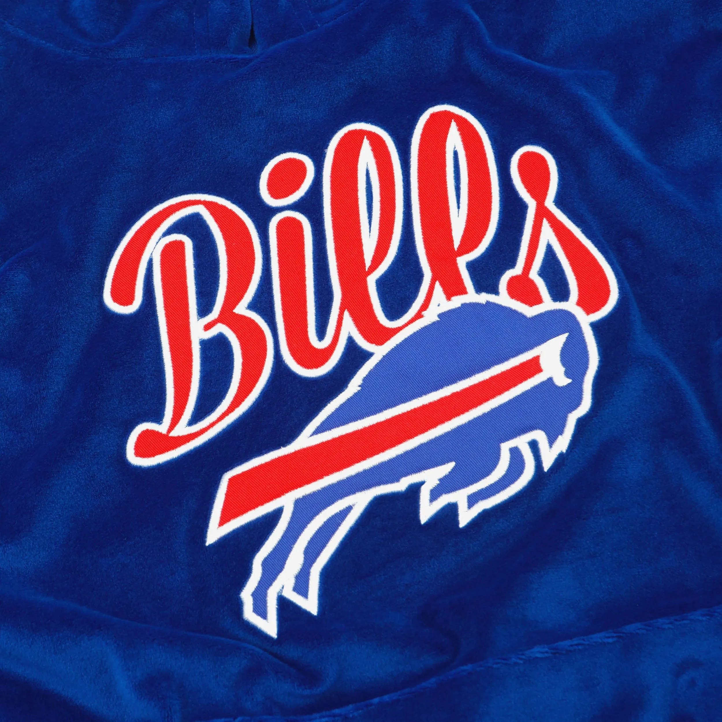 Buffalo Bills Womens Velour Hooded Sweatshirt