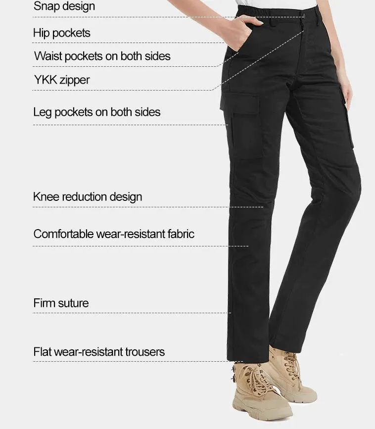 Casual Trekking Waterproof Trousers for Women with Multi-Pockets - SF0219