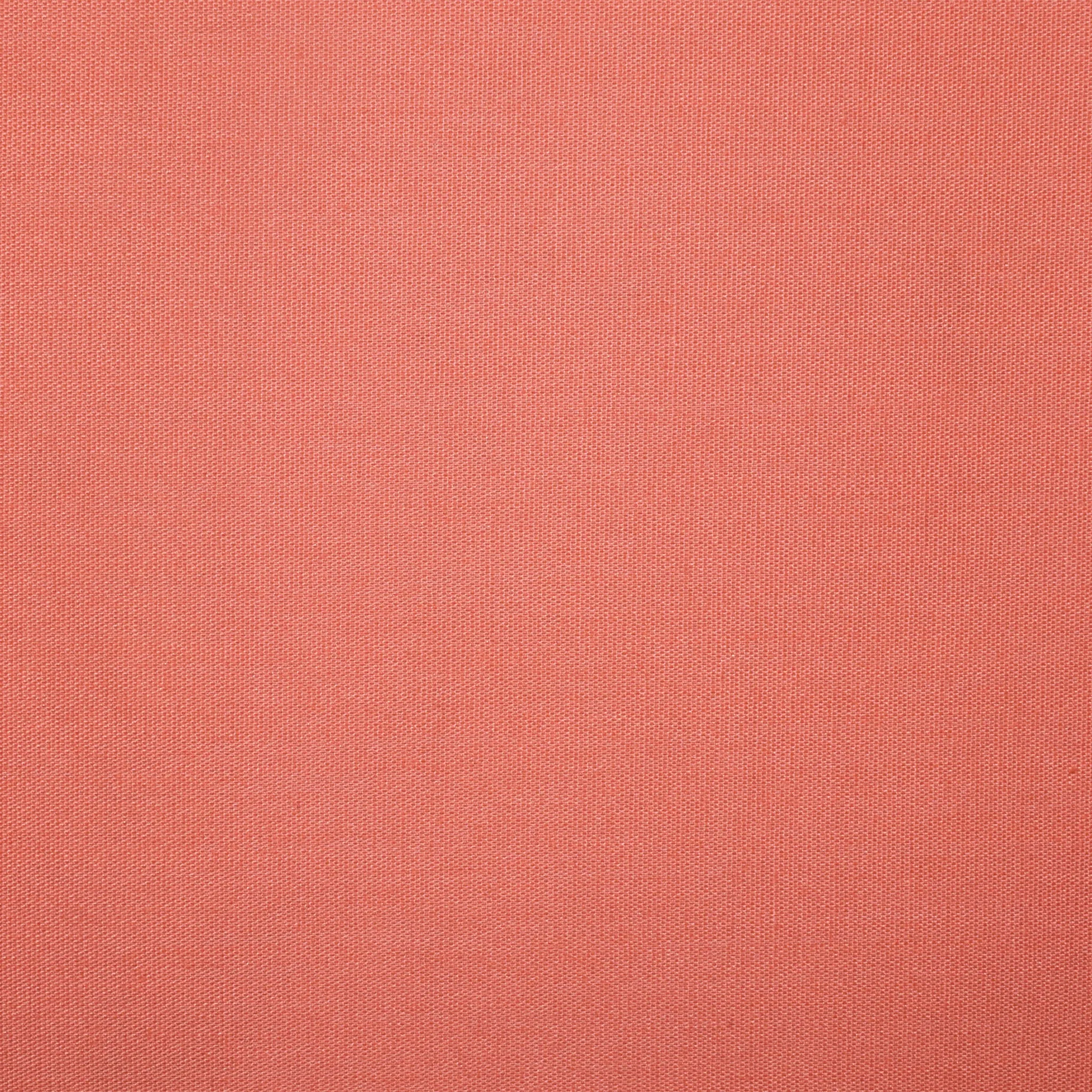 Coral Orange Red Poplin Stretch Woven Fabric