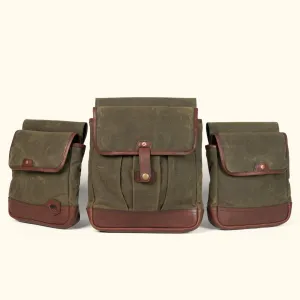 Dakota Range and Field Shooting Bags | Waxed Canvas and Leather