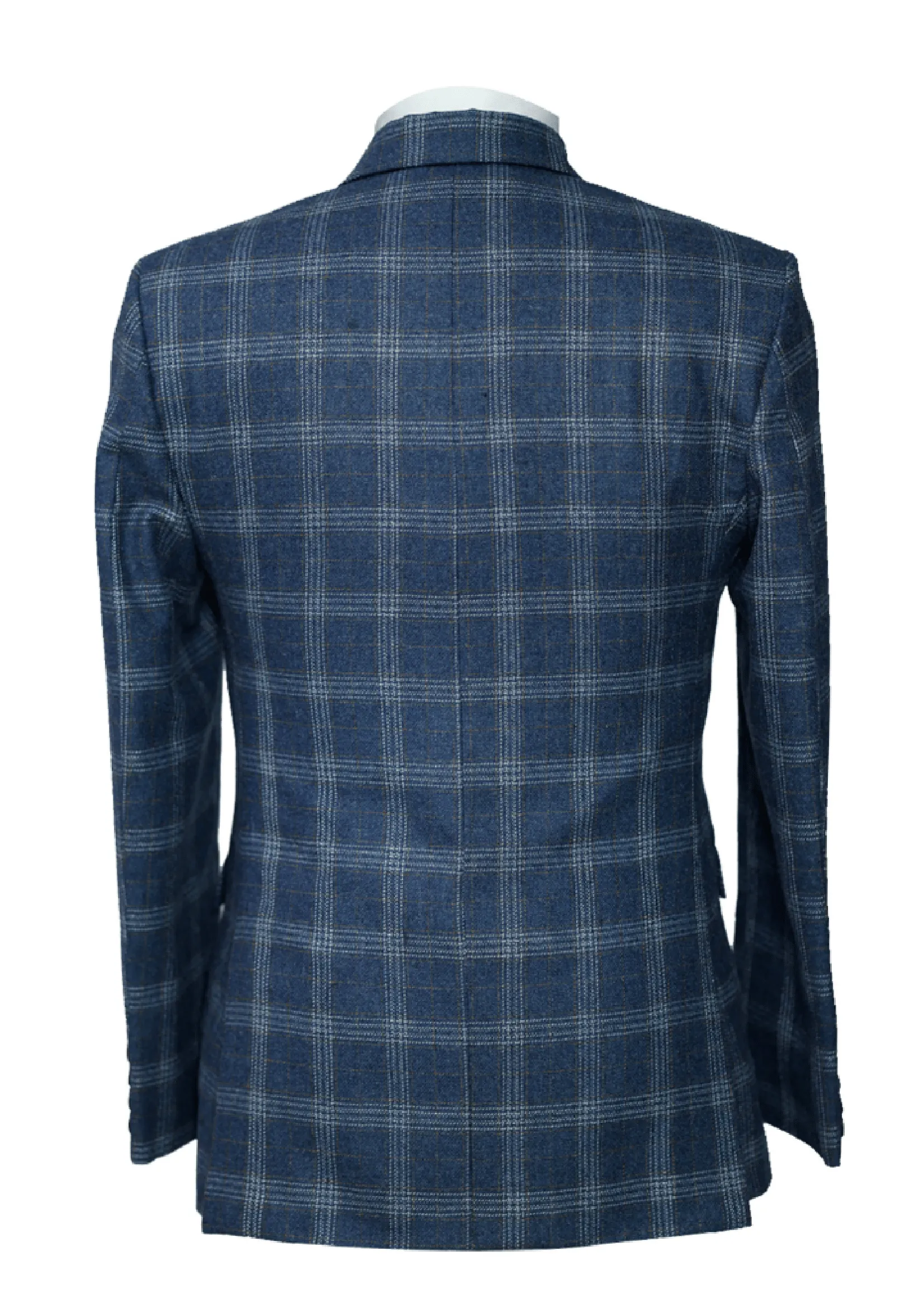 Dark Grey Blue Men's Coat - Modern Sophistication for Every Occasion