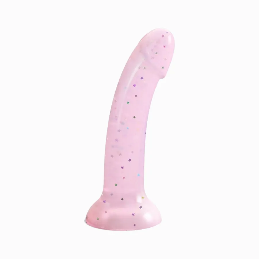 Dildolls Star Confetti Silicone Dildo