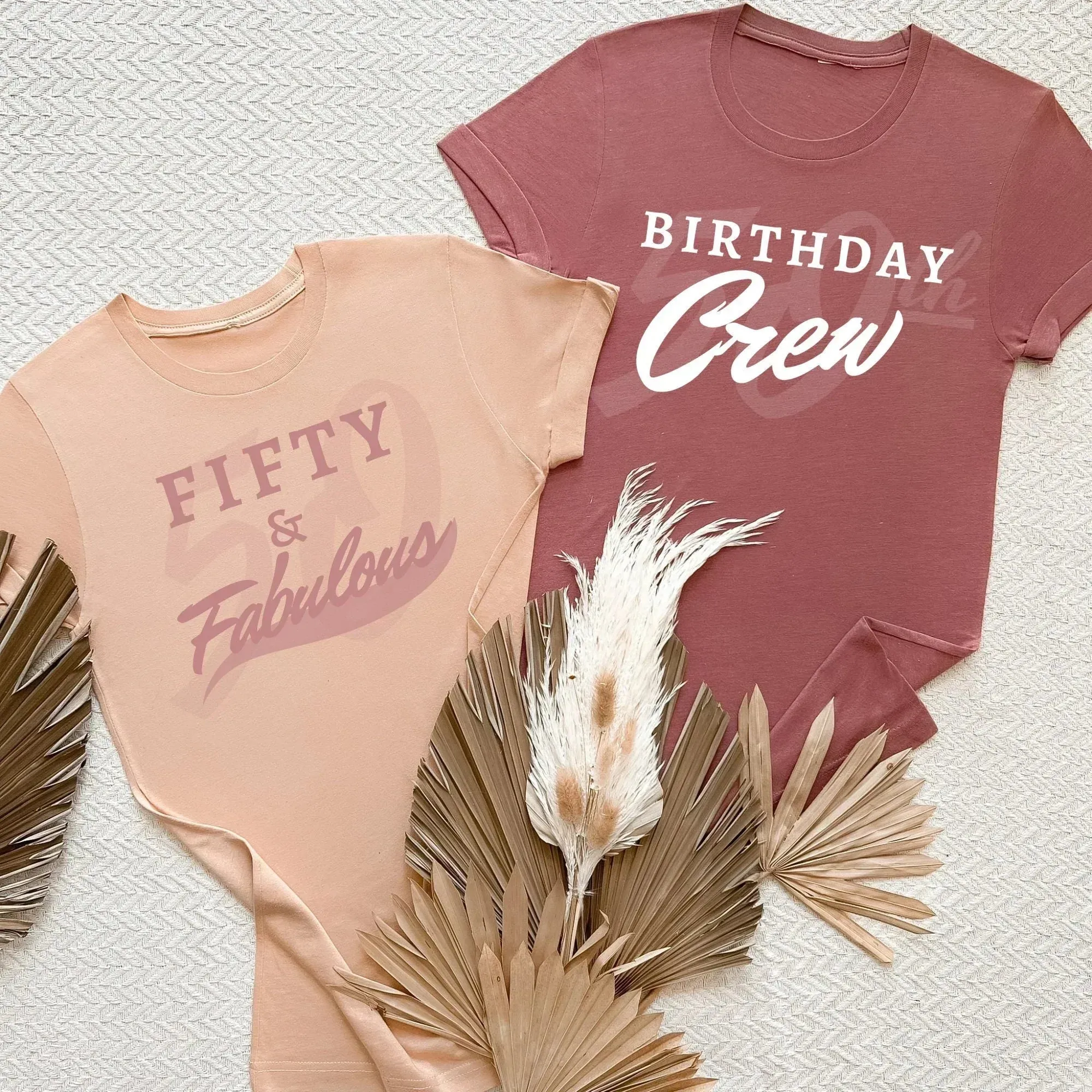 Fifty and Fabulous Shirt, 50th Birthday Shirt - Celebrate Your Milestone in Style!