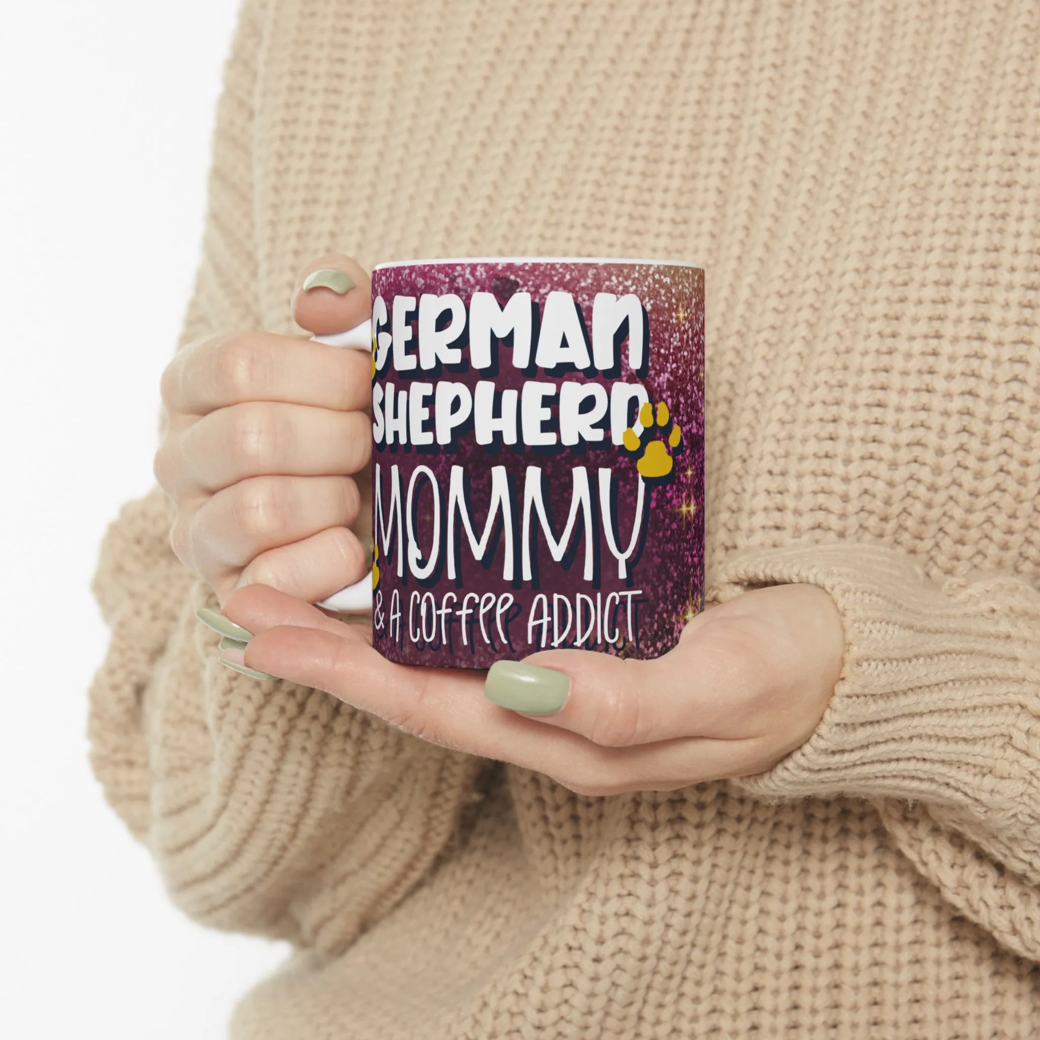 German Shepherd Mommy Mug 11oz