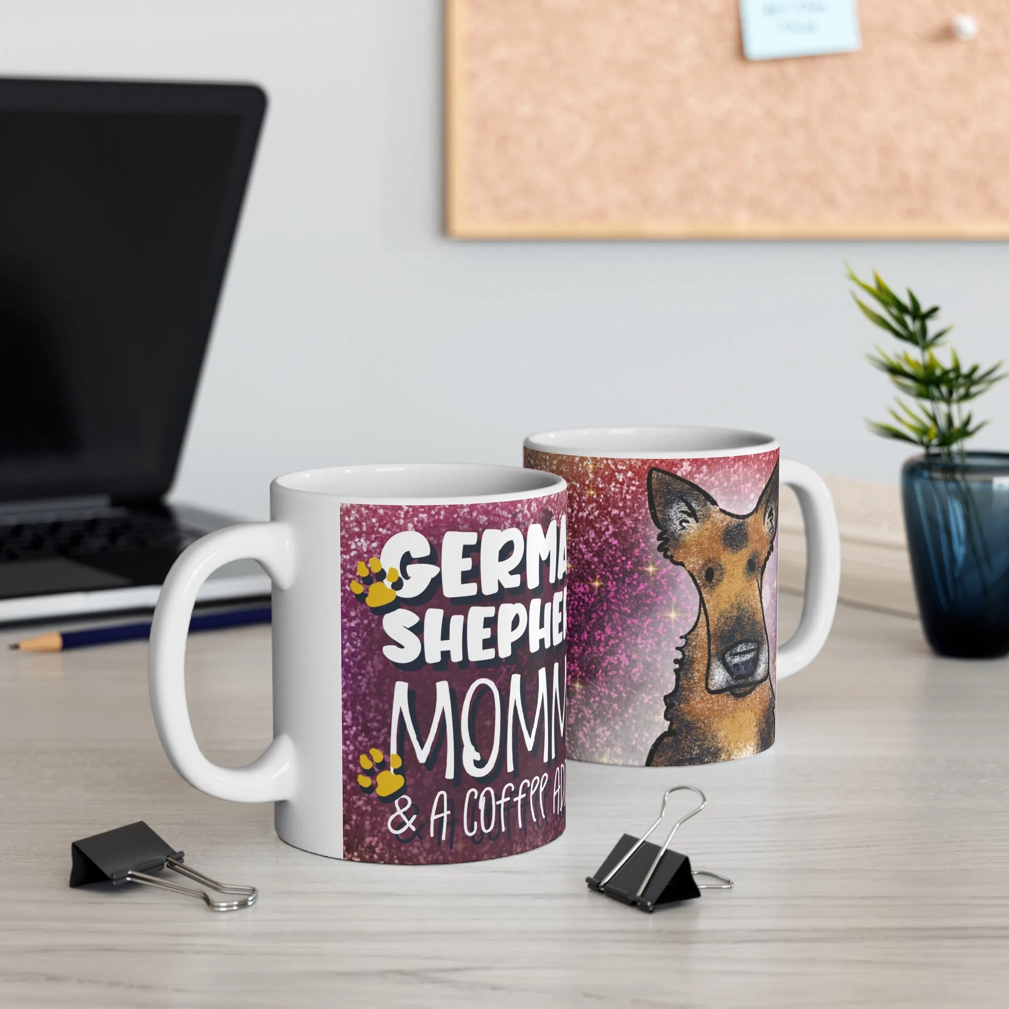 German Shepherd Mommy Mug 11oz