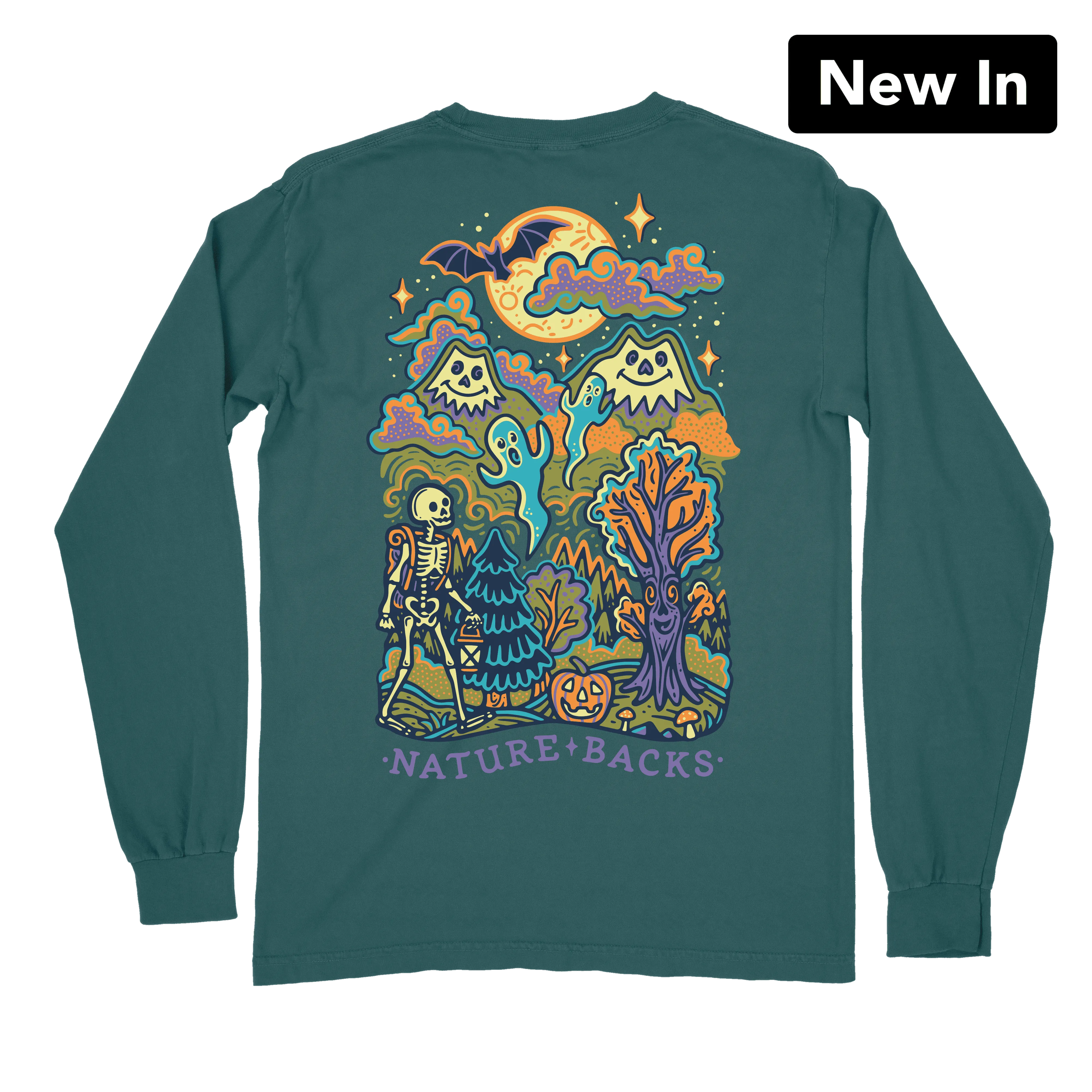 Haunted Trails Long Sleeve (Spruce)