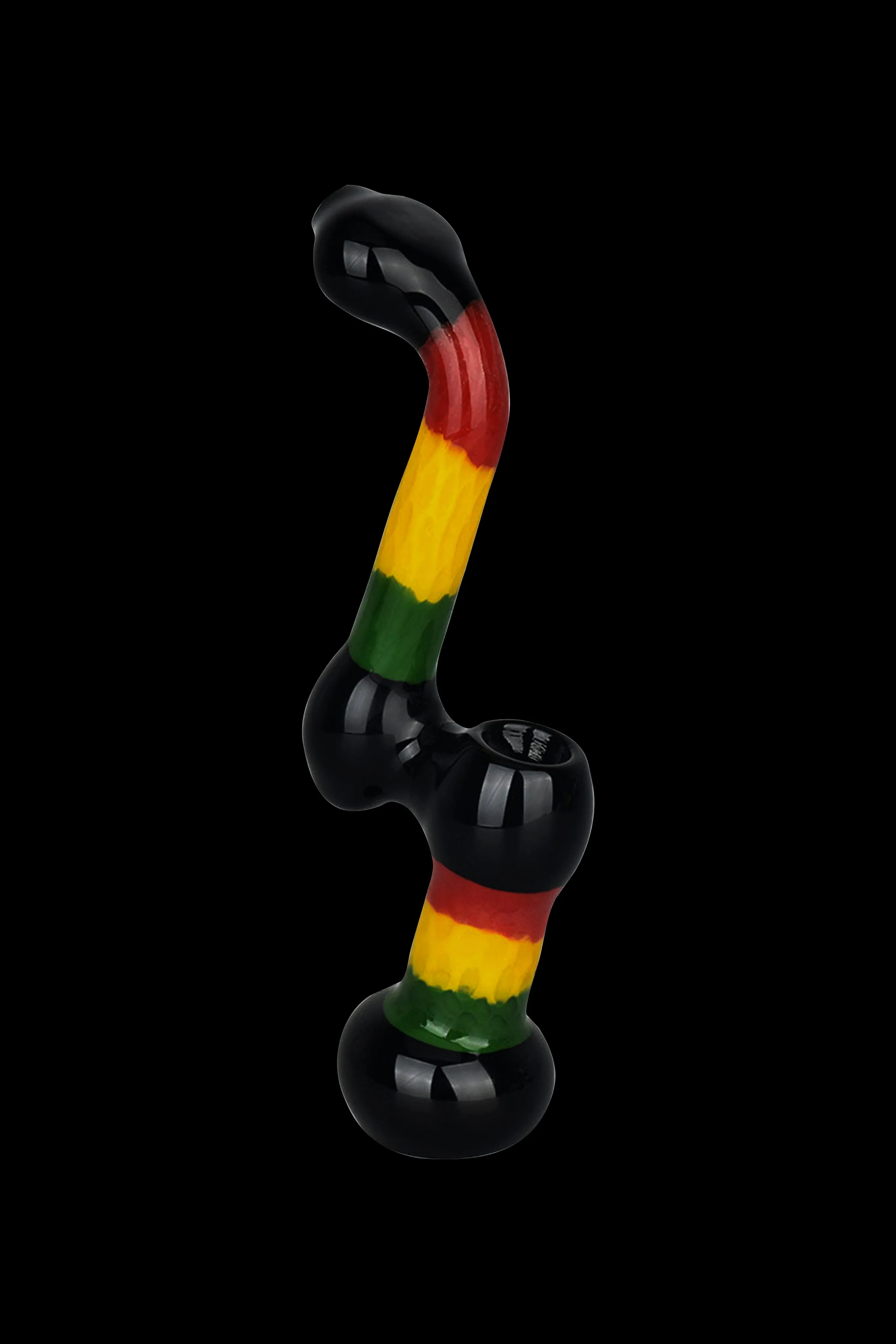 Hip Striped Sherlock Bubbler Pipe