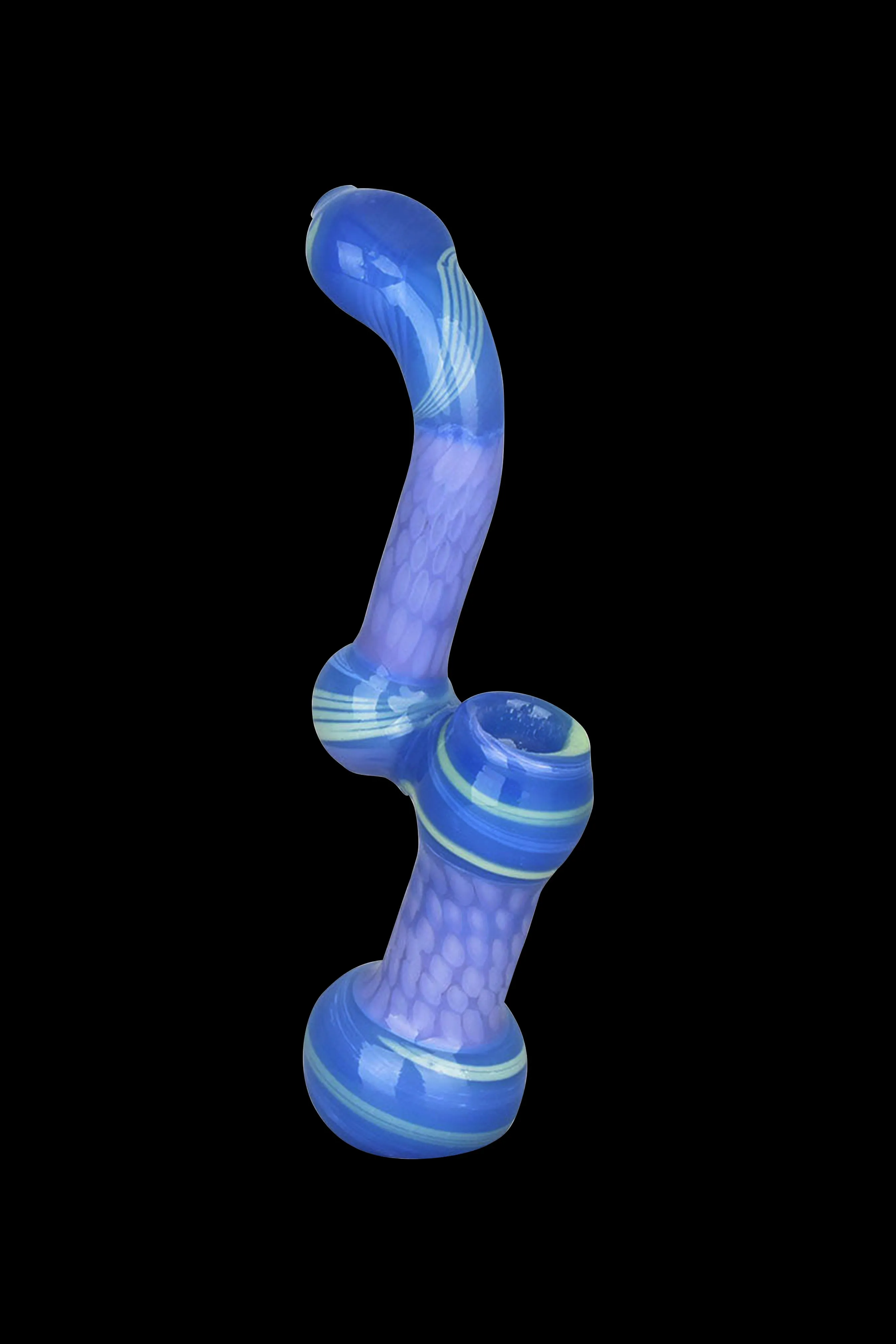 Hip Striped Sherlock Bubbler Pipe