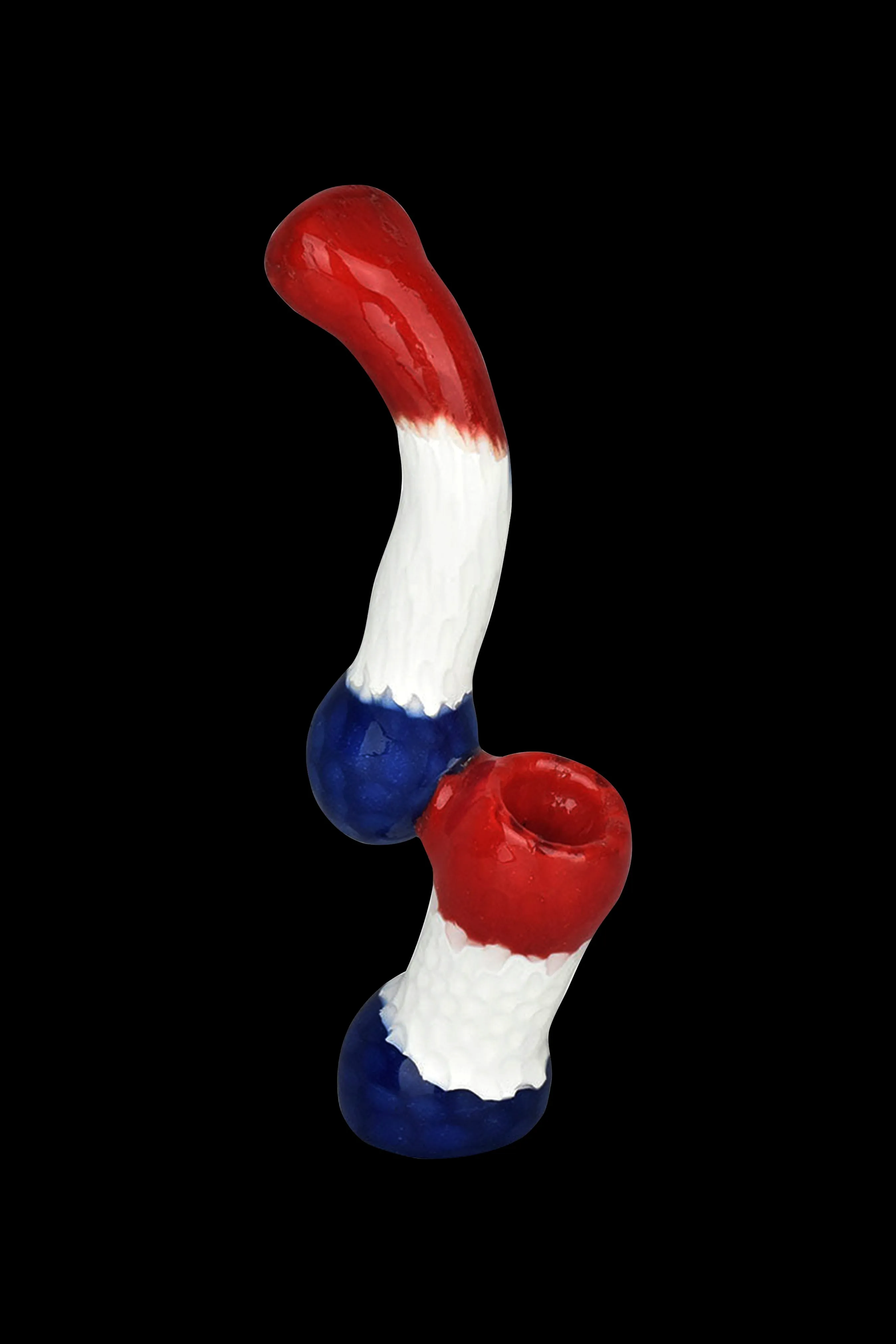 Hip Striped Sherlock Bubbler Pipe