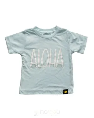 HOLOHOLO MAMA - Aloha Keiki Baby Blue T-Shirt