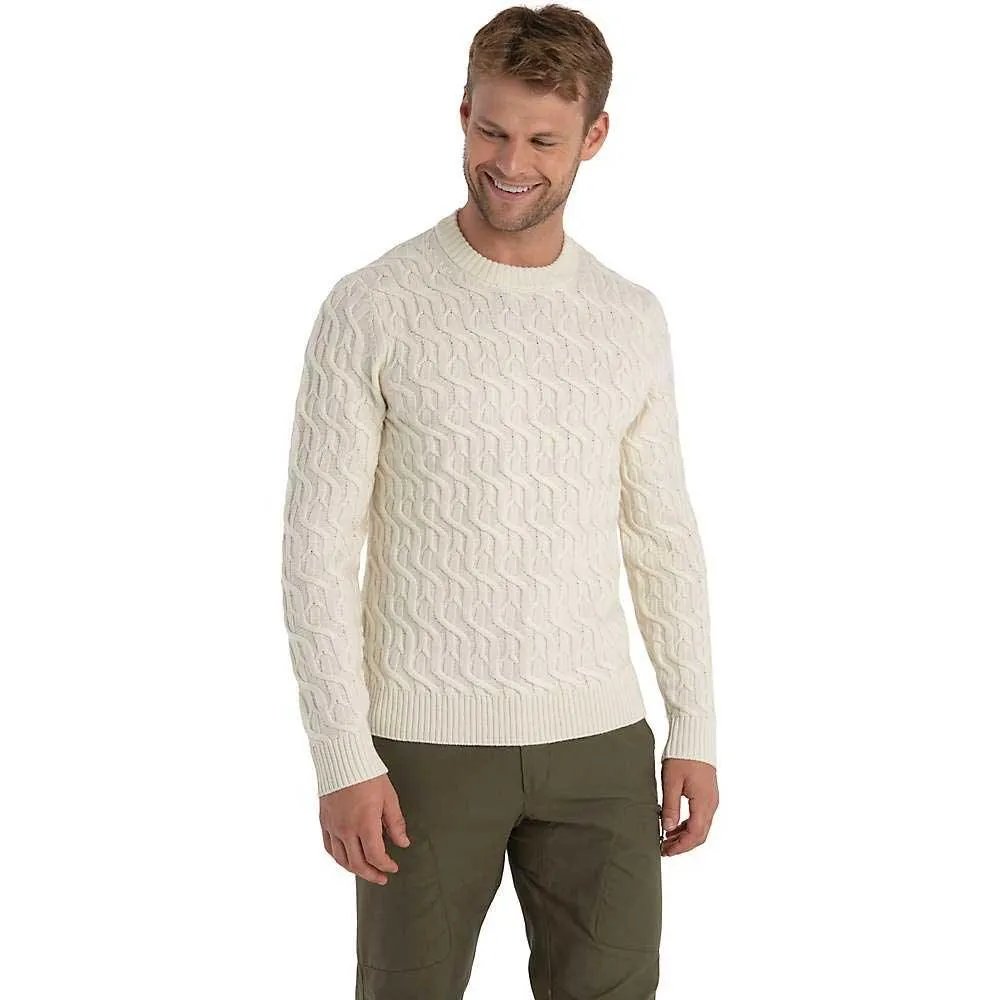 Icebreaker Men's Merino Cable Knit Crewe Sweater