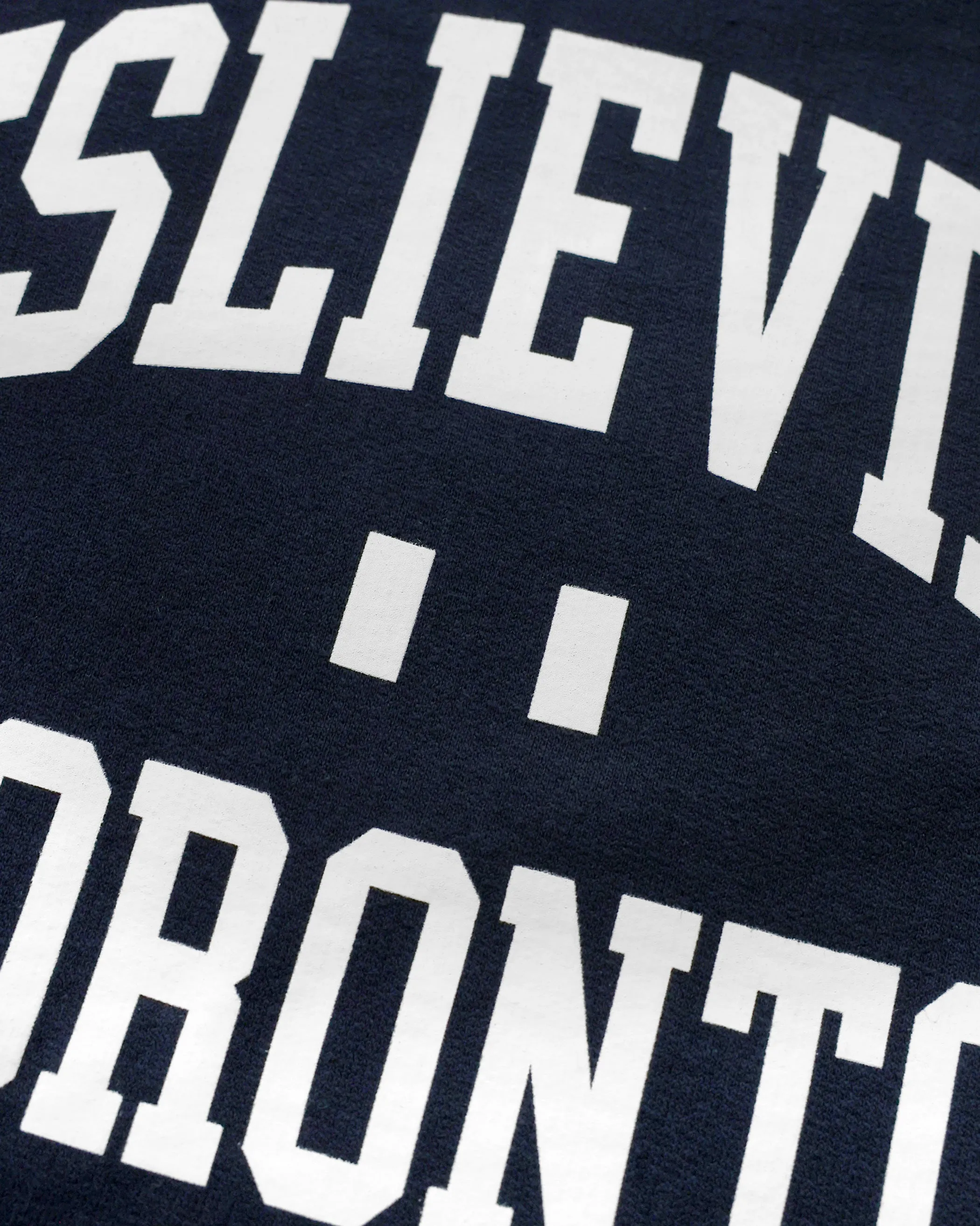 Leslieville Fleece Sweatshirt Navy - Unisex