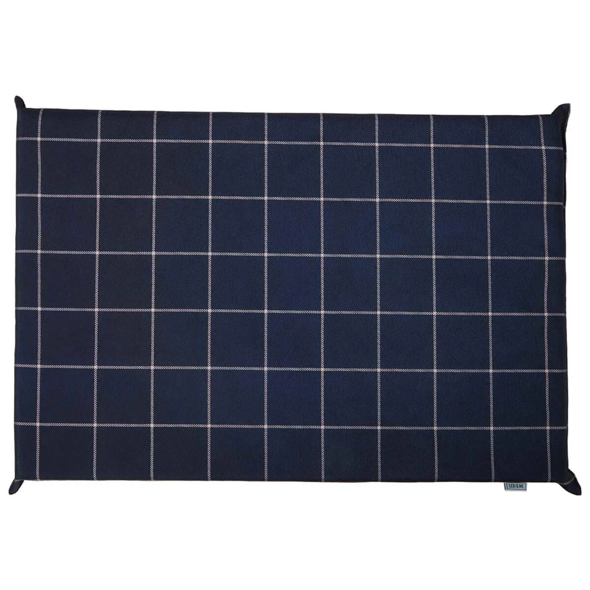 Lexi & Me Kennel/Crate Mat French Navy Check