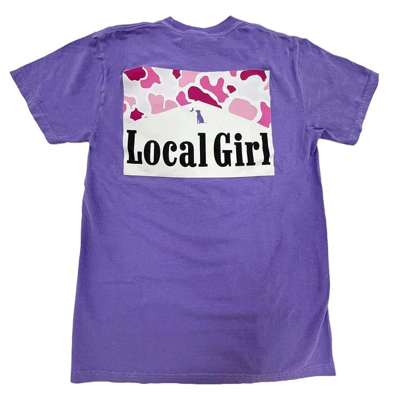 Local Girl Smoked Localflage Short Sleeve T-Shirt