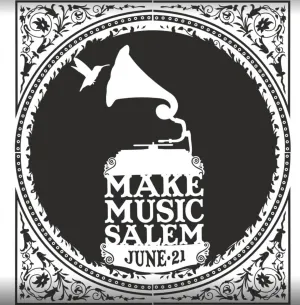 Make Music Day Salem Phonograph T-Shirt