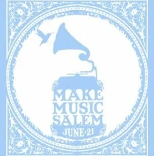 Make Music Day Salem Phonograph T-Shirt