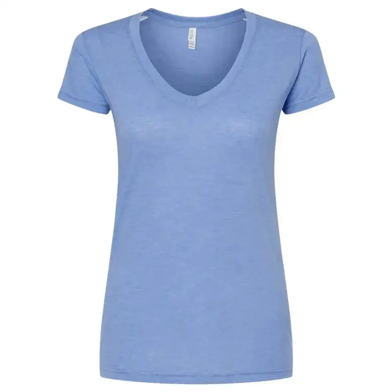 M&O Women's Deluxe V-Neck Tee