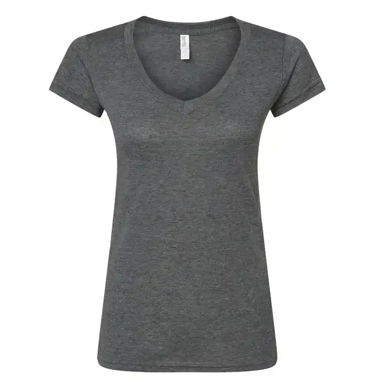 M&O Women's Deluxe V-Neck Tee