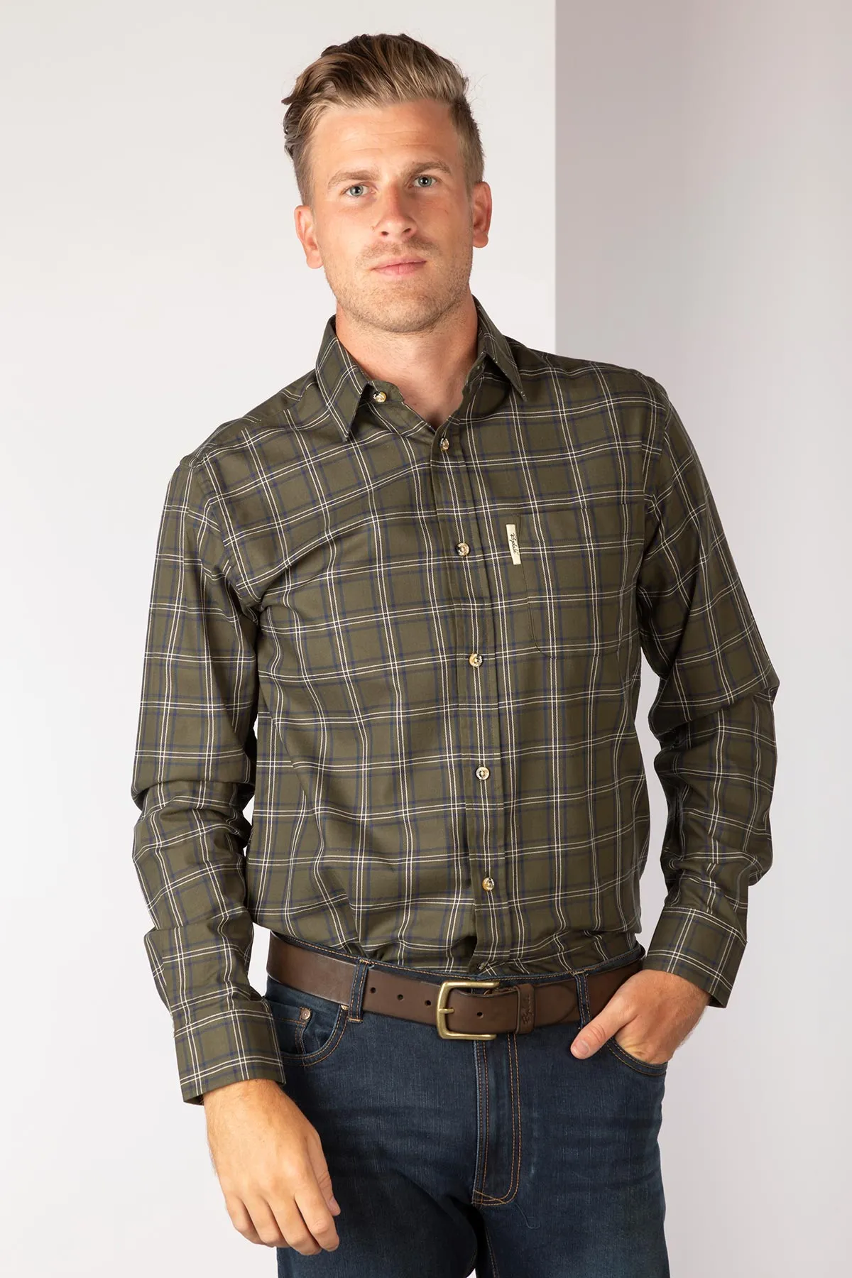 Men's Country Checked Shirt - Wetwang