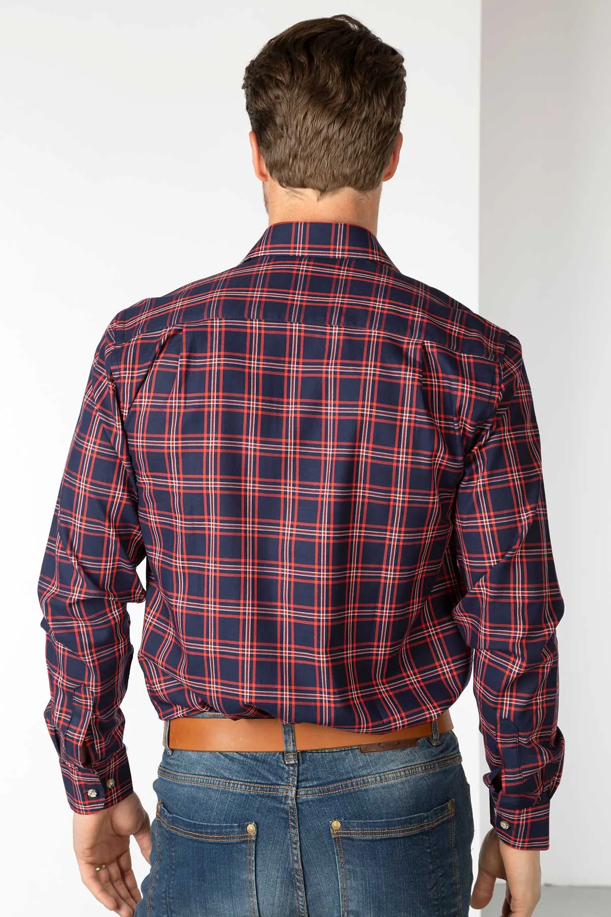 Men's Country Checked Shirt - Wetwang