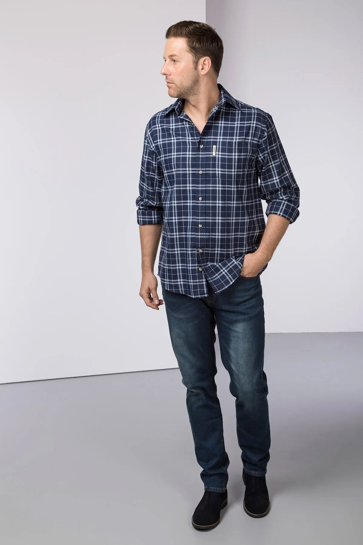 Men's Country Checked Shirt - Wetwang