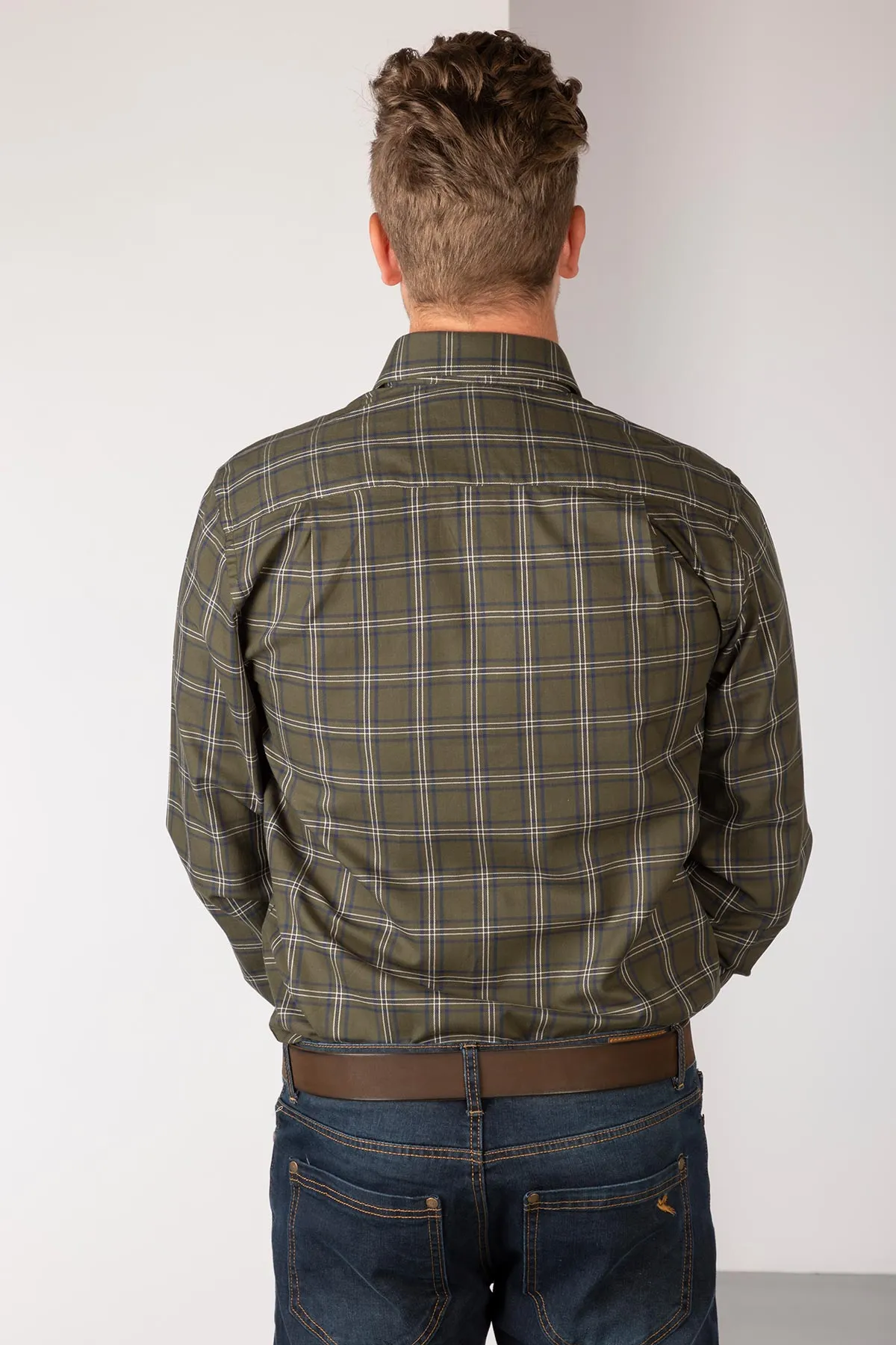 Men's Country Checked Shirt - Wetwang