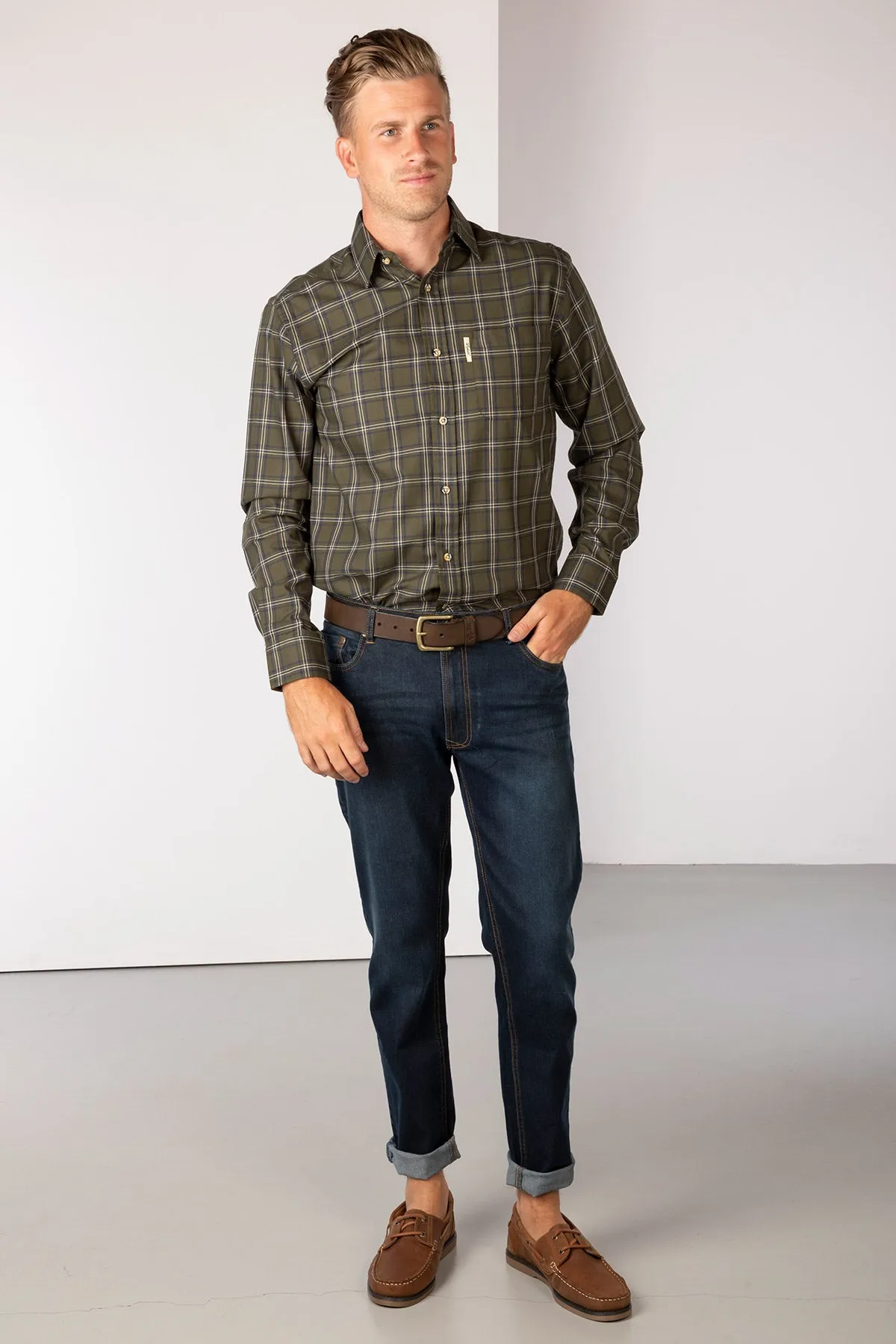 Men's Country Checked Shirt - Wetwang