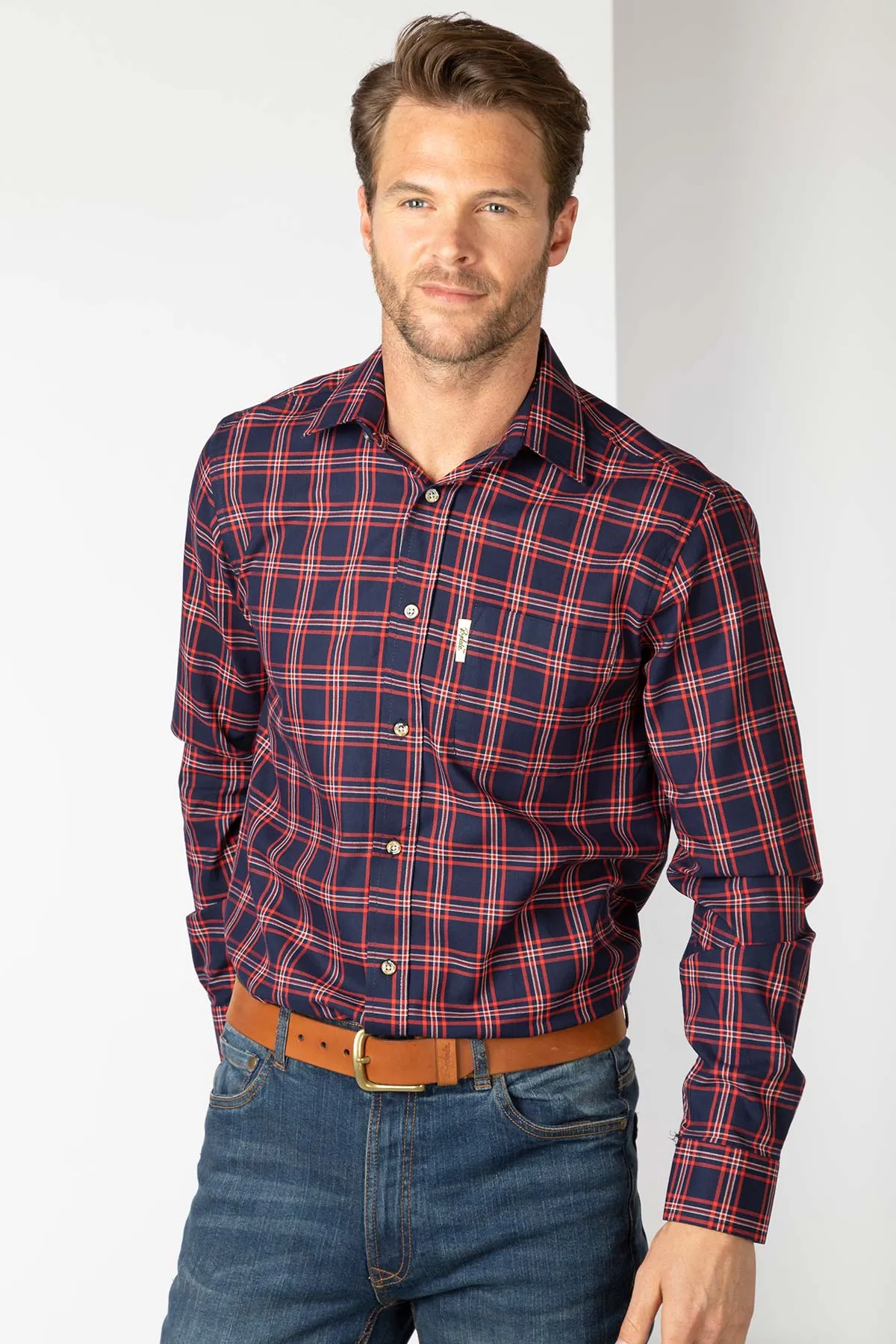 Men's Country Checked Shirt - Wetwang