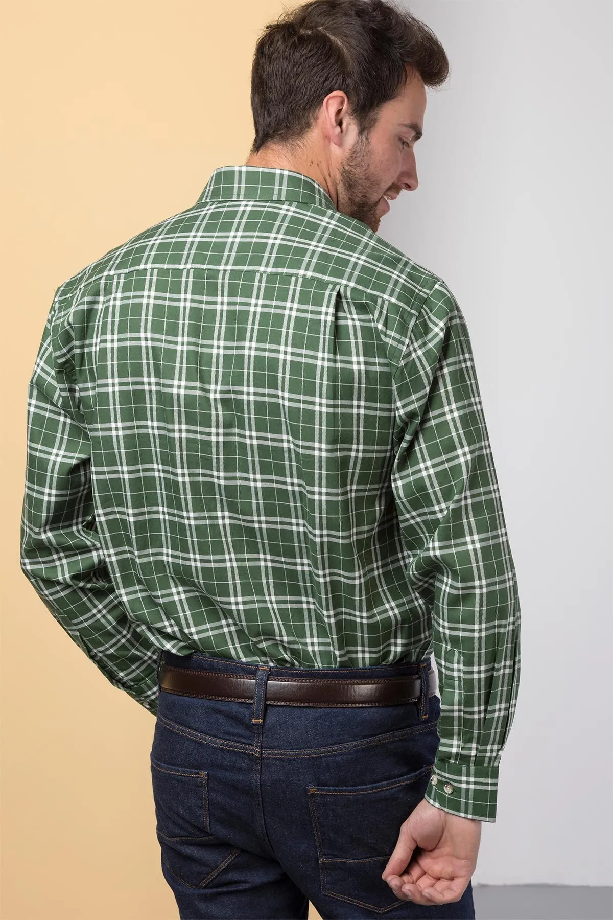 Men's Country Checked Shirt - Wetwang