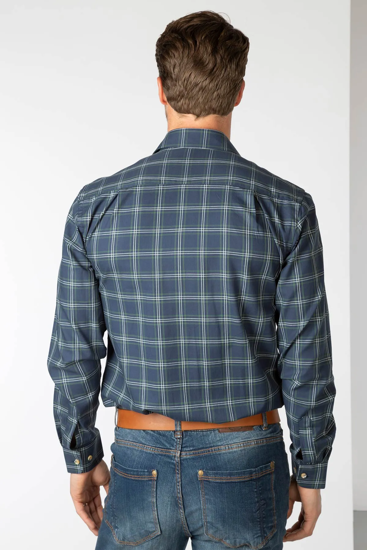 Men's Country Checked Shirt - Wetwang