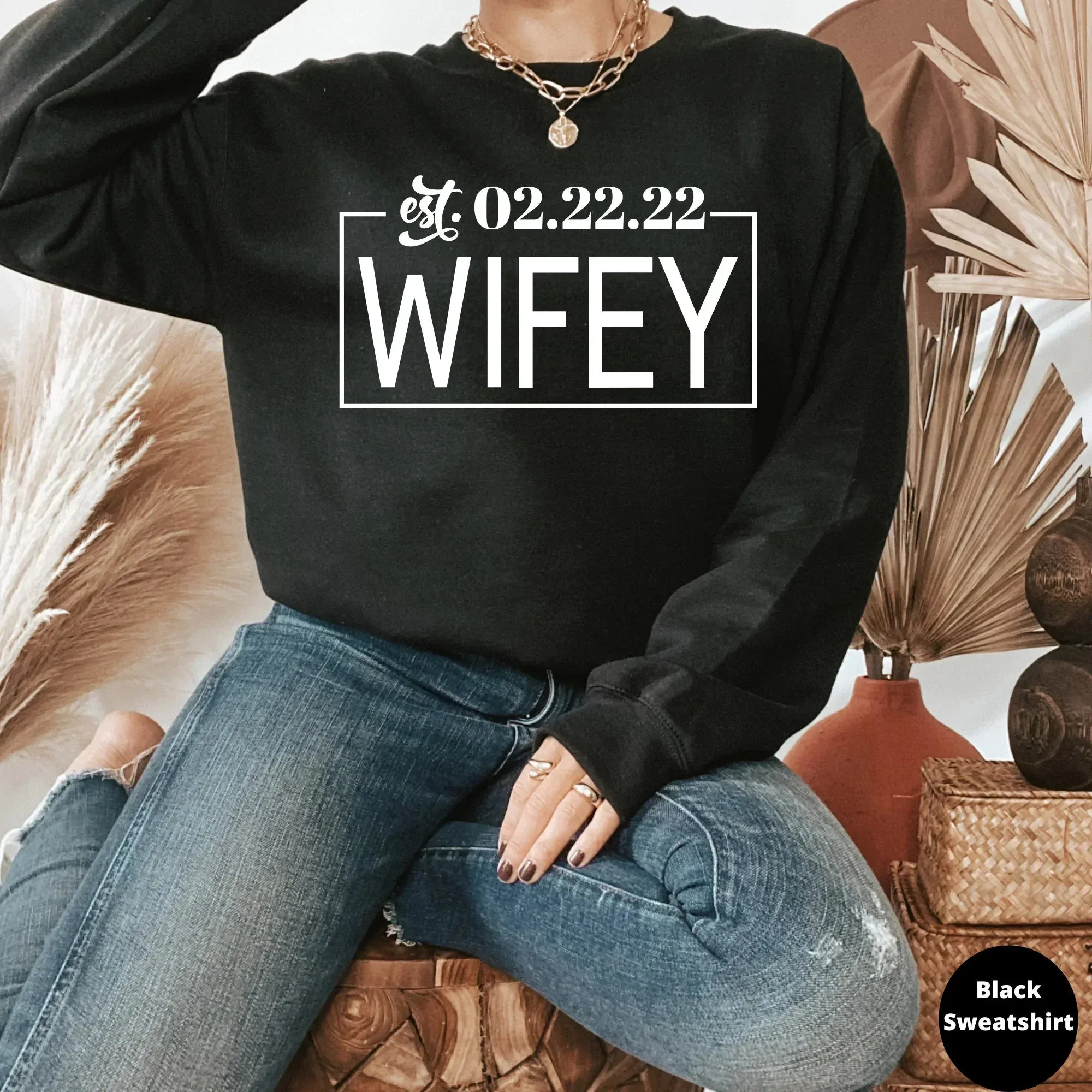 Mr and Mrs Shirts, Just Married Shirts, Mrs Sweatshirt, Wife Shirt, Wifey Sweatshirt, Future Mrs Shirt, Hubby Wifey Shirts, Wifey Hoodie