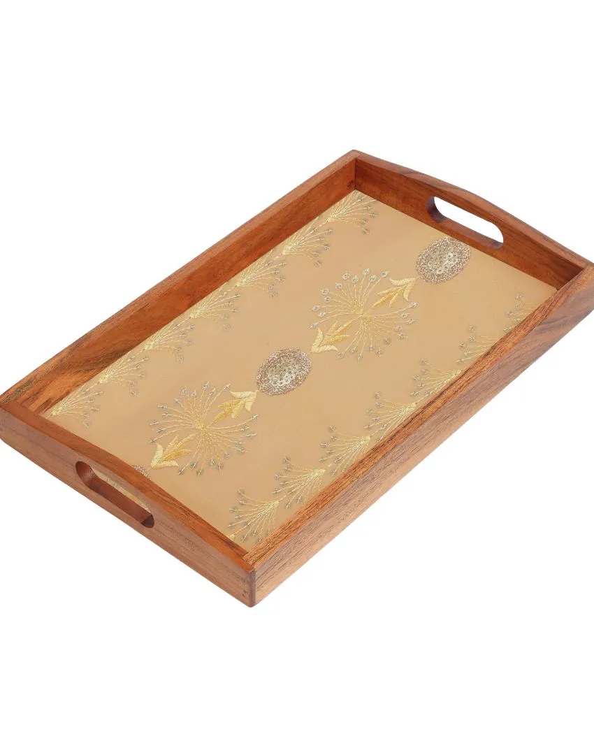 Nature's Finest Handcrafted Wooden Tray | 14 x 8 inches