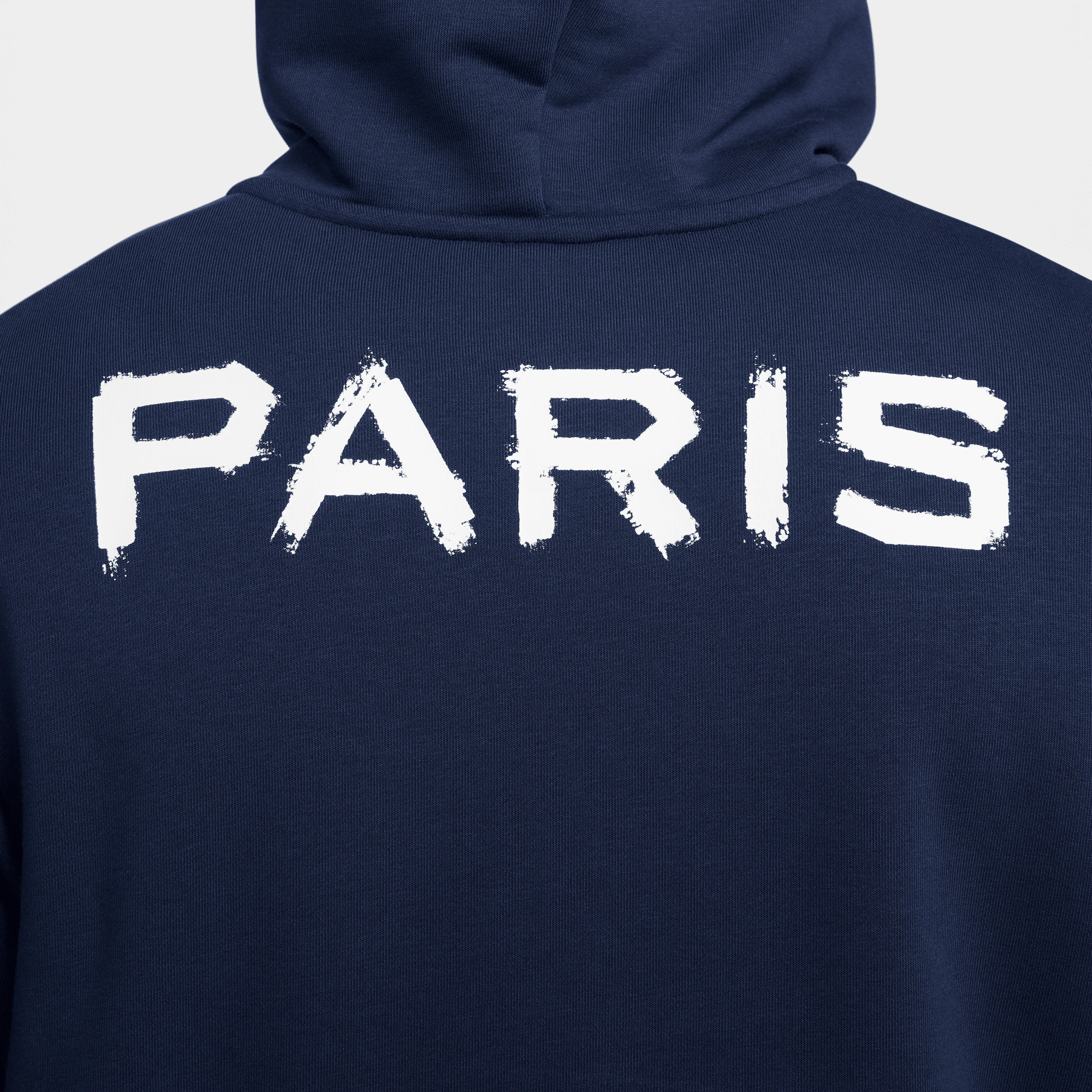 Nike Men's Paris Saint-Germain Dri-FIT Soccer Pullover Hoodie - Navy