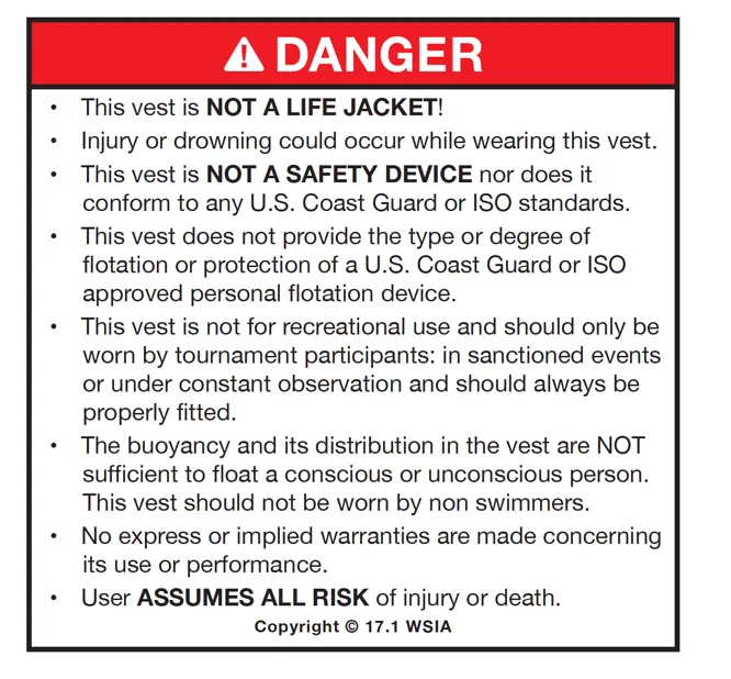 O'Neill Men's Slasher NCGA Impact Vest | Blue