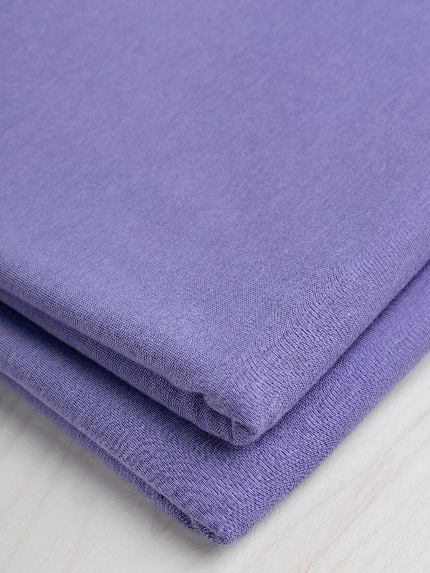 Organic Cotton   Tencel Stretch Knit Jersey - Lavender