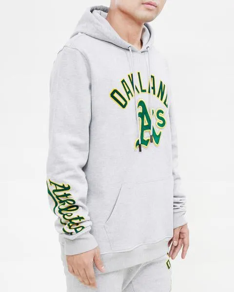 PRO STANDARD OAKLAND ATHLETICS STACKED LOGO HOODY