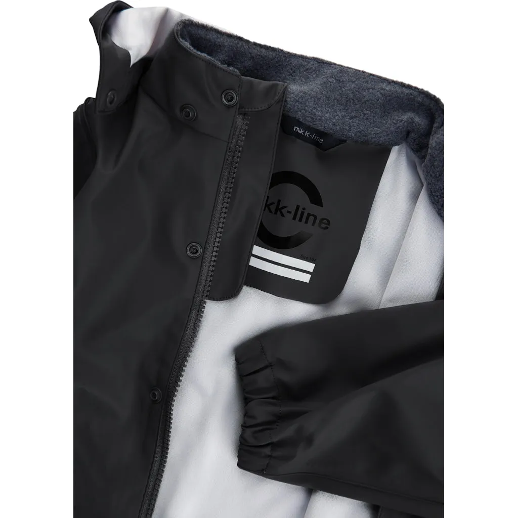 PU Rainwear (Regular pants) - Black