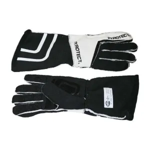 Pyrotect Pro Series SFI-5 Reverse Stitch Gloves - White/Red