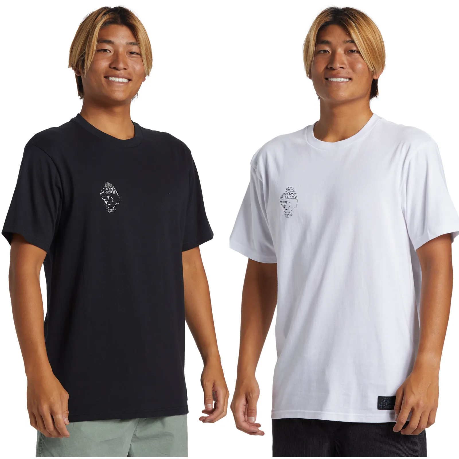 Quiksilver Mens Alex Kopps Can Graphic Print Short Sleeve T-Shirt