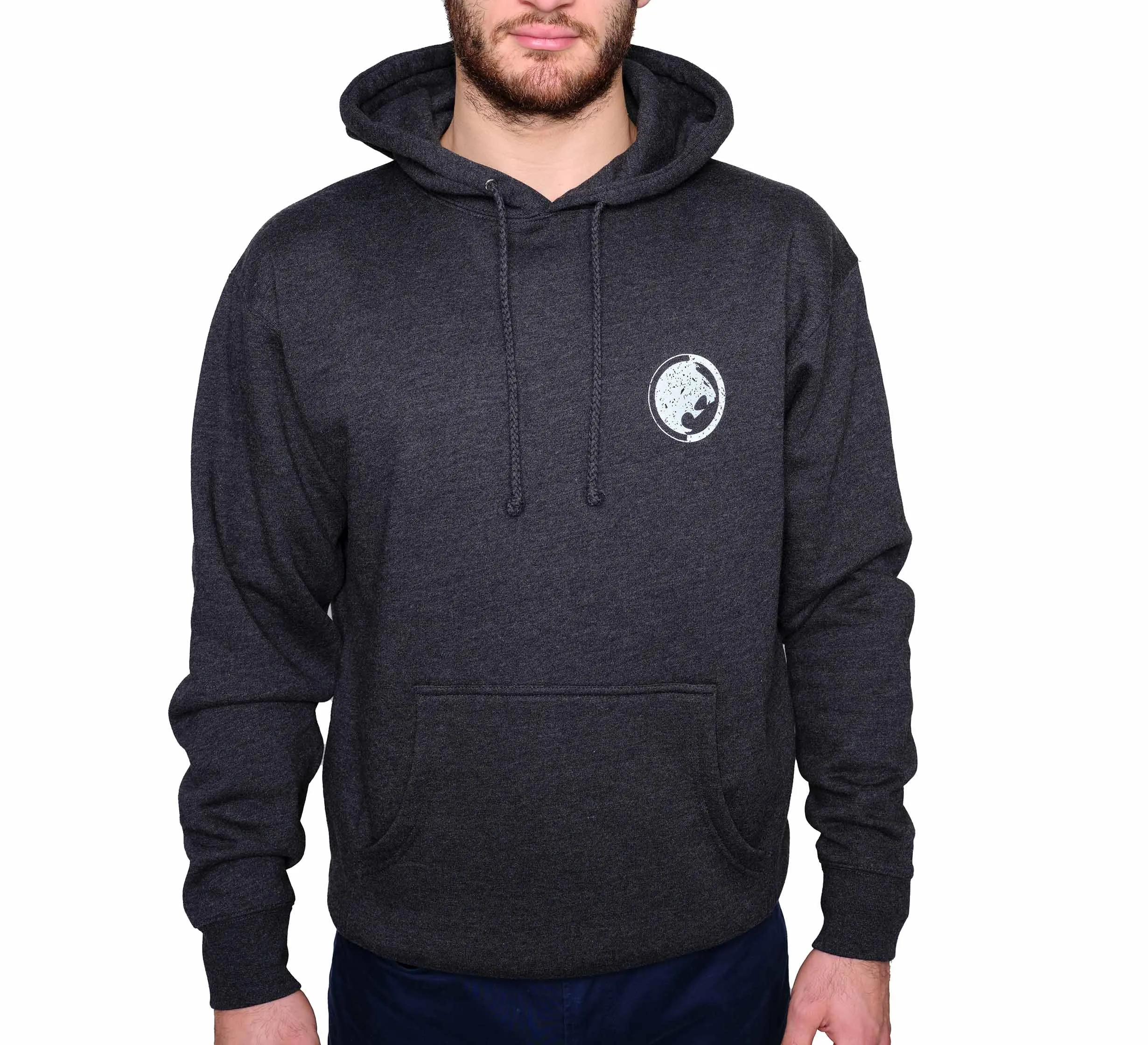 Renzo Gracie Classic Charcoal Hoodie