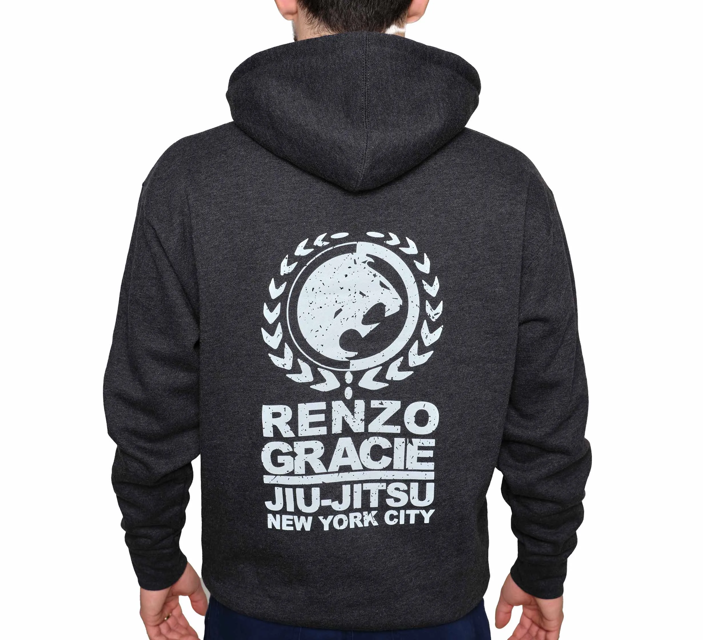 Renzo Gracie Classic Charcoal Hoodie