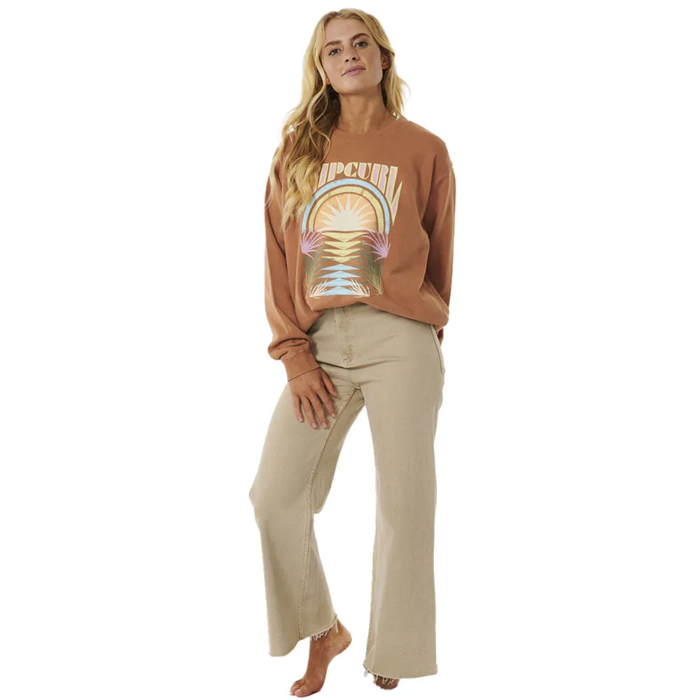 Rip Curl Womens Glow Relaxed Crew