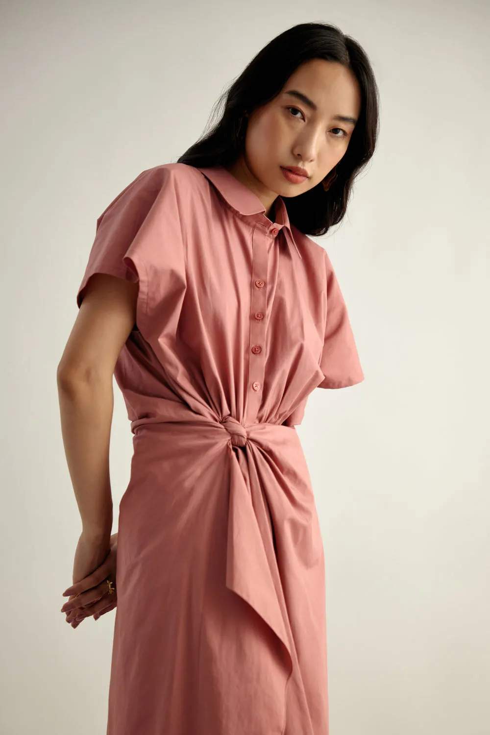 Side Draped Dress