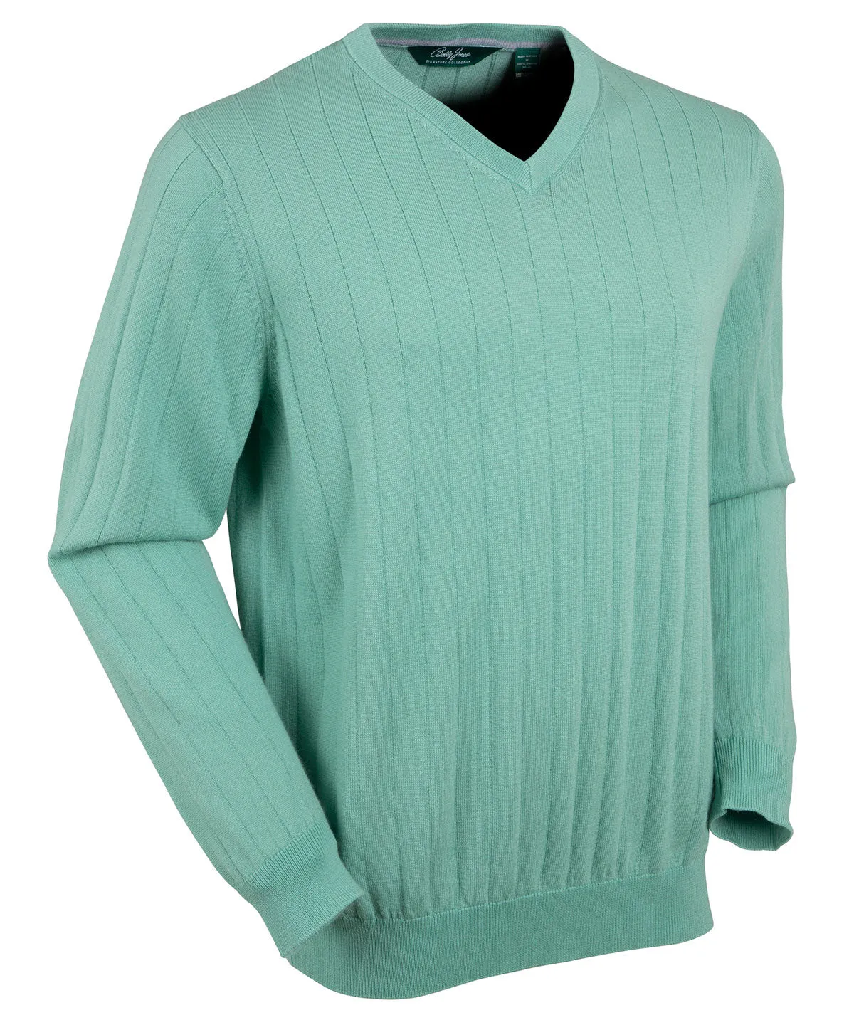 Signature Merino V-neck Pullover Sweater