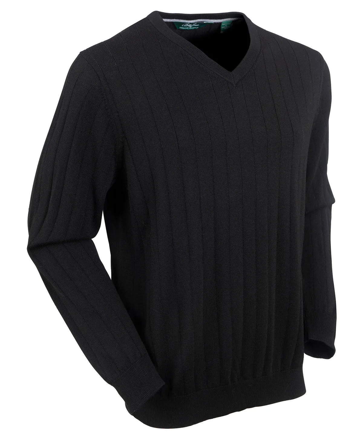 Signature Merino V-neck Pullover Sweater