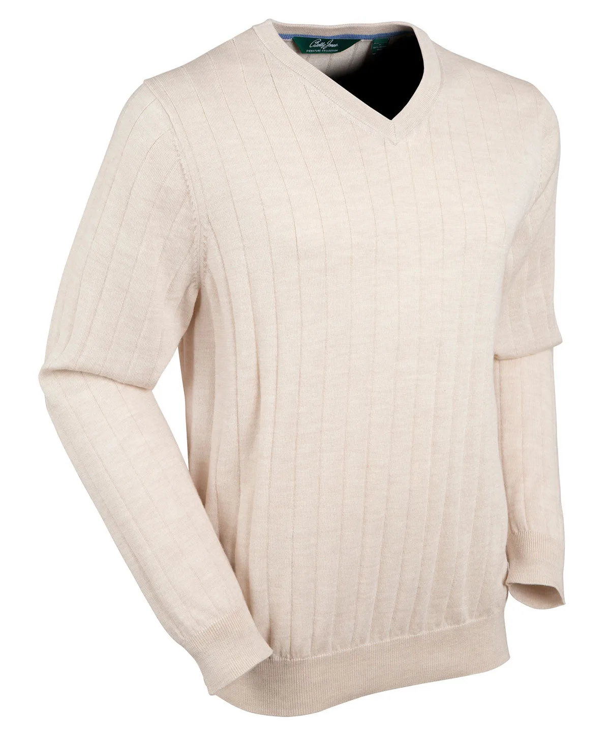 Signature Merino V-neck Pullover Sweater