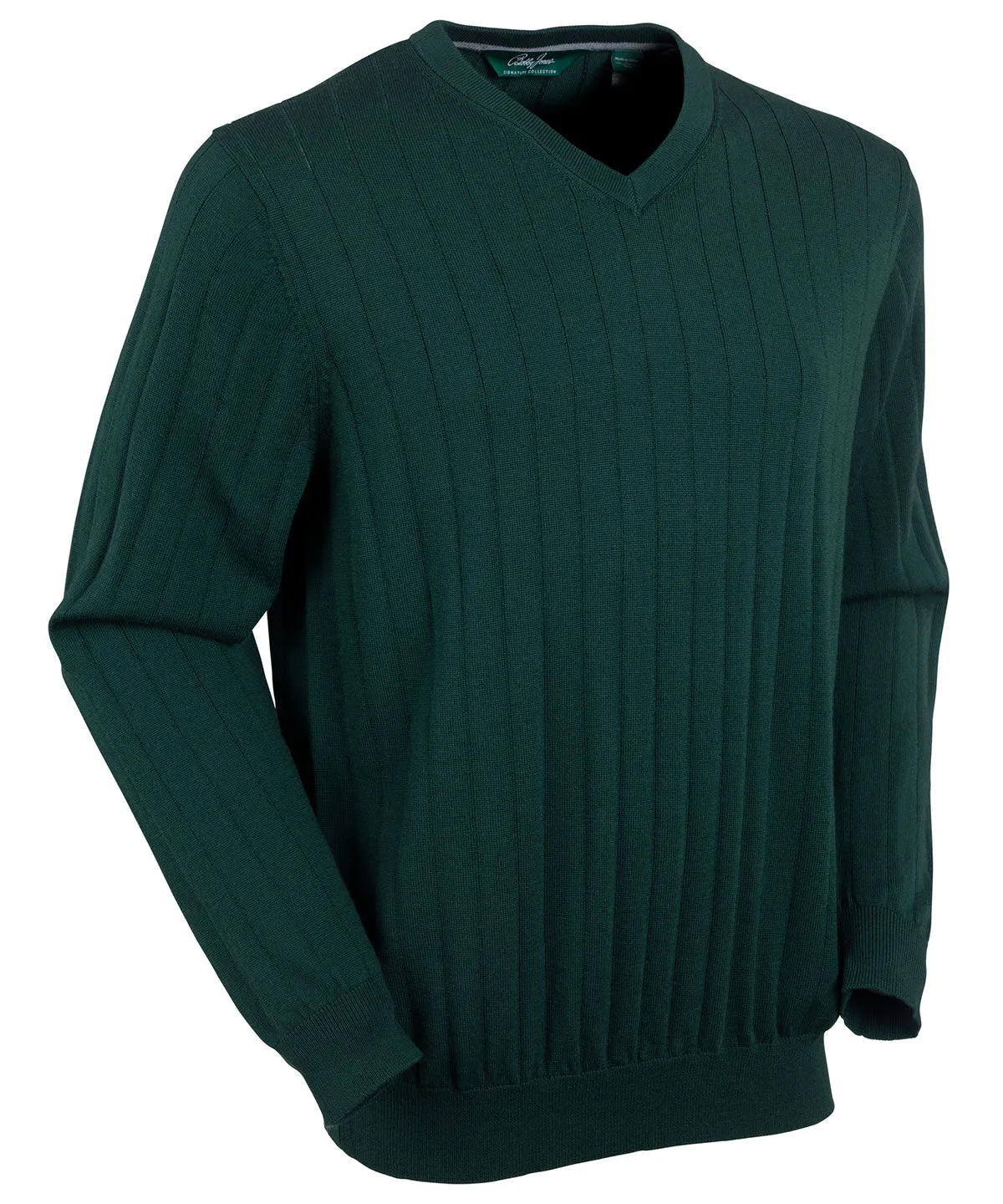 Signature Merino V-neck Pullover Sweater